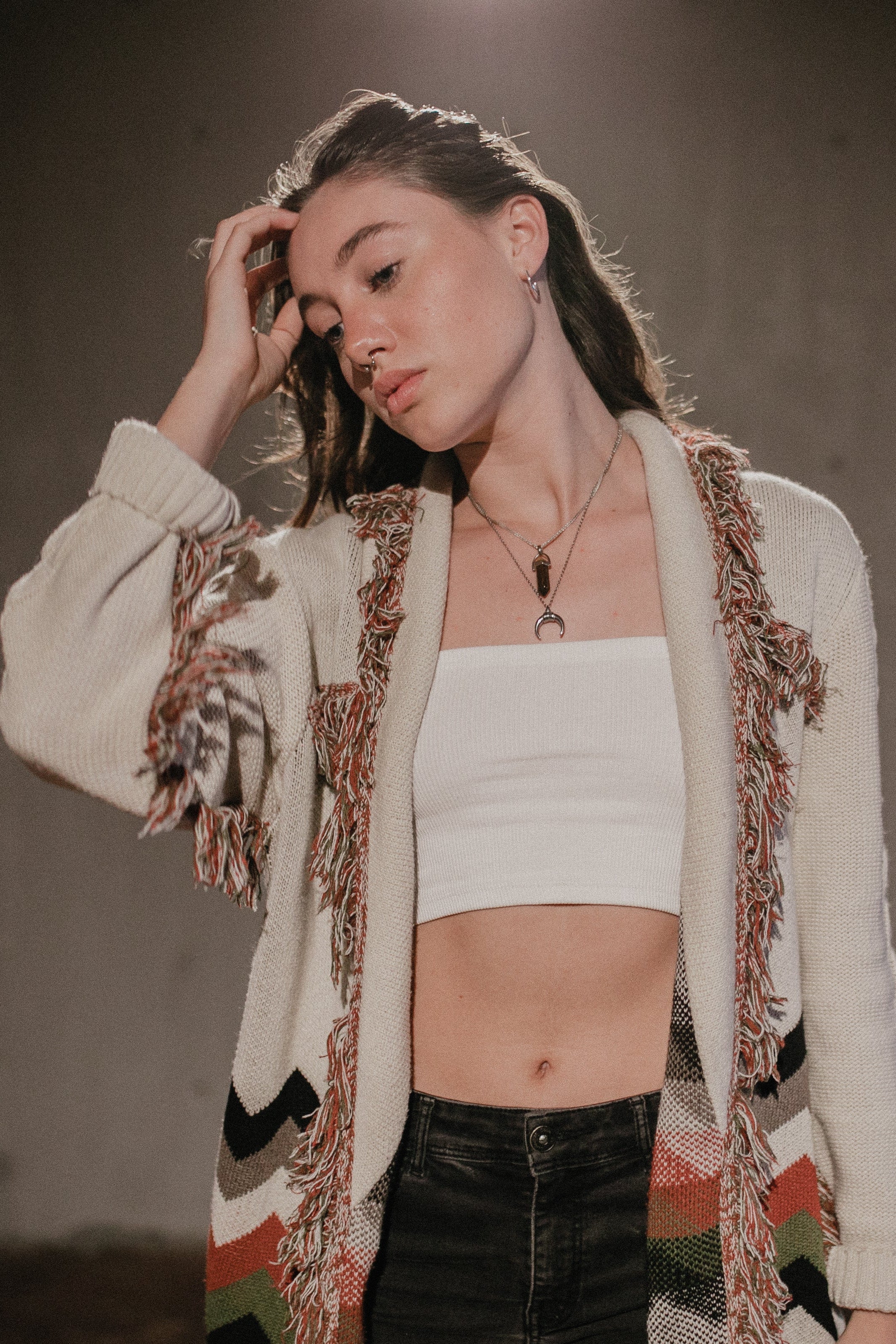 Paricutin V-Neck Heritage Cardigan