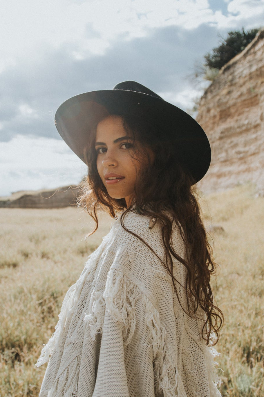 Full Moon Cape Poncho