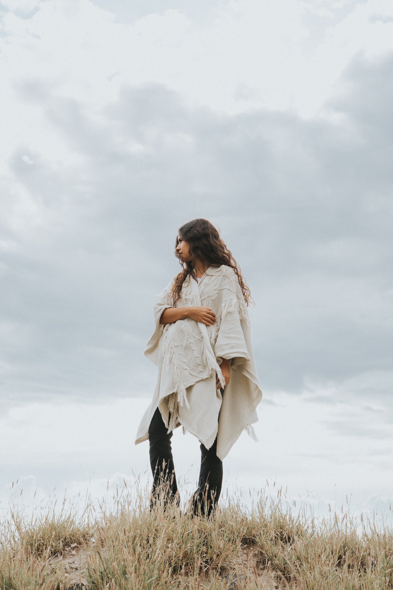 Full Moon Cape Poncho