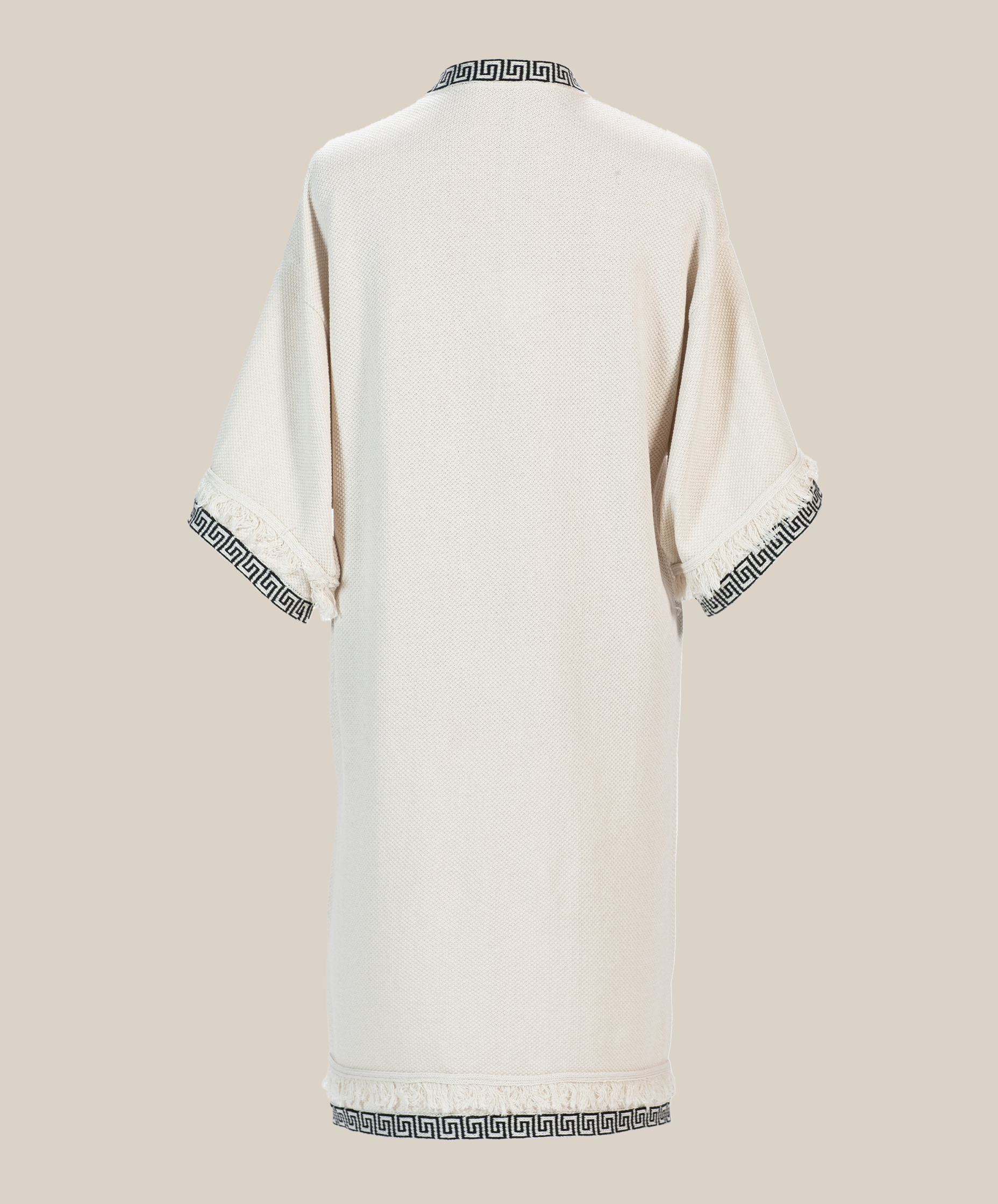 Yoake Ash White Cape Kimono