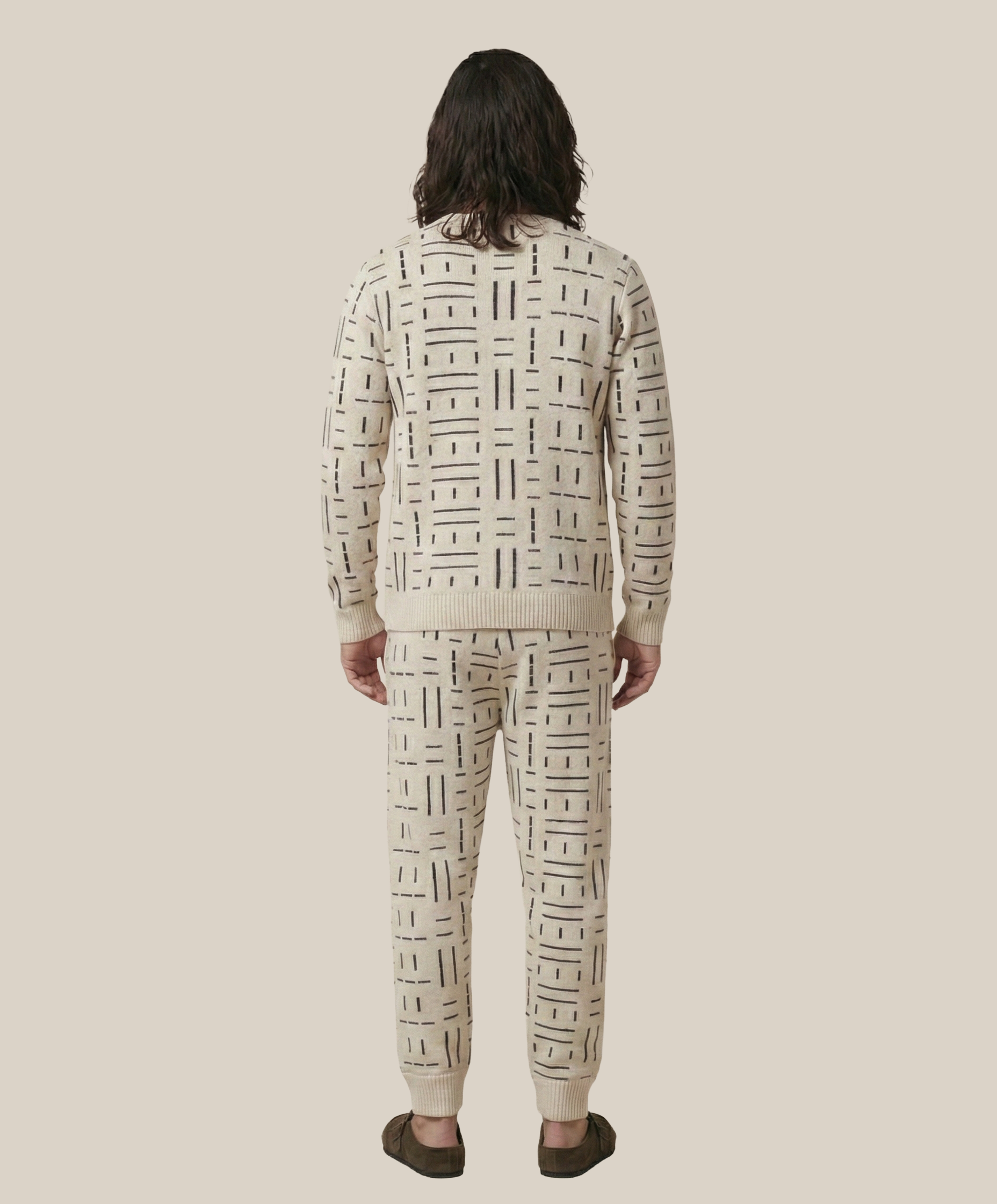 Tenoch Ash & Black Lounge Trousers