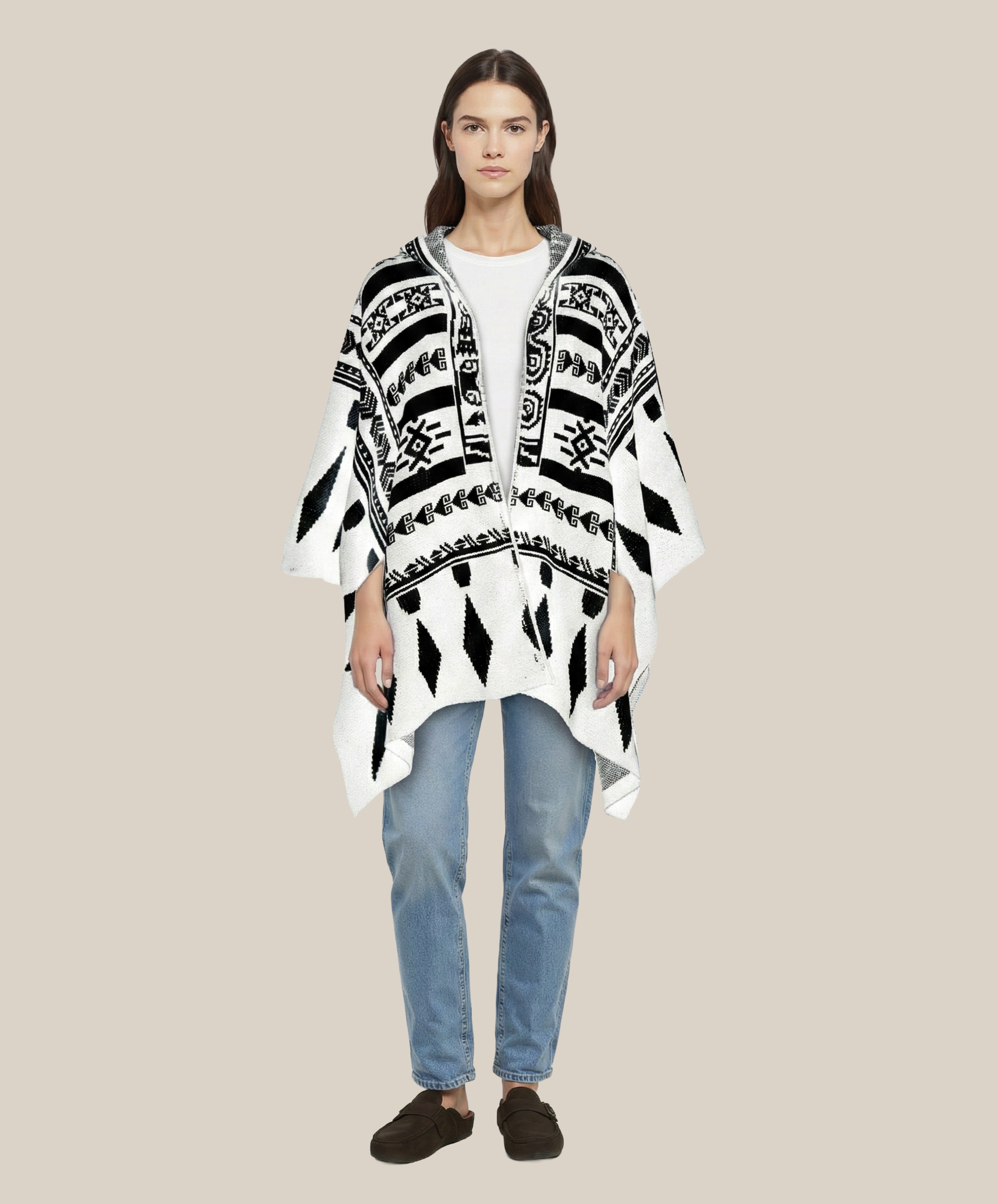 Calling Rain Hoodie Poncho