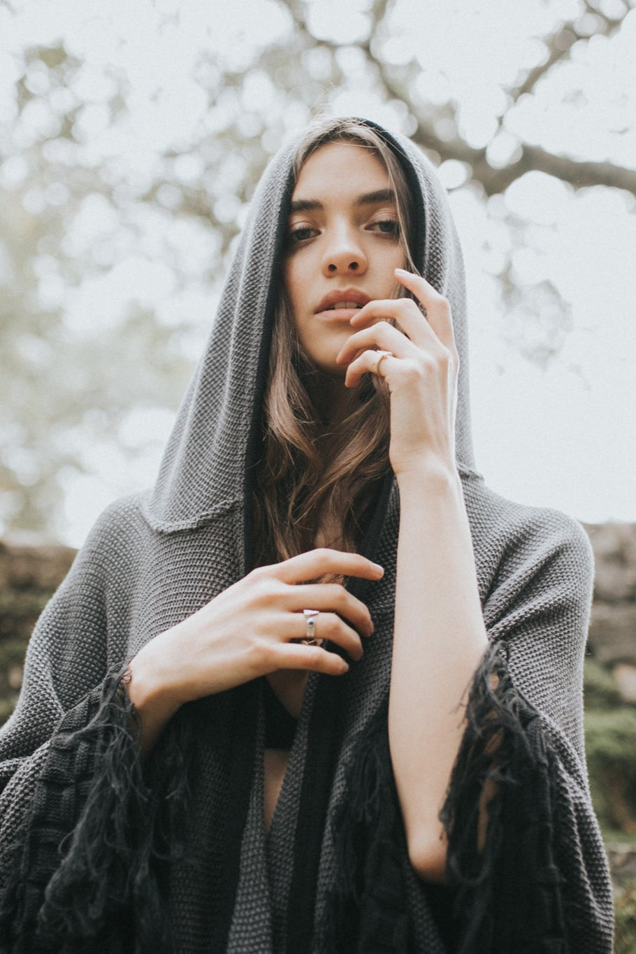 Prophecy Hoodie Poncho (Ships 09/25)
