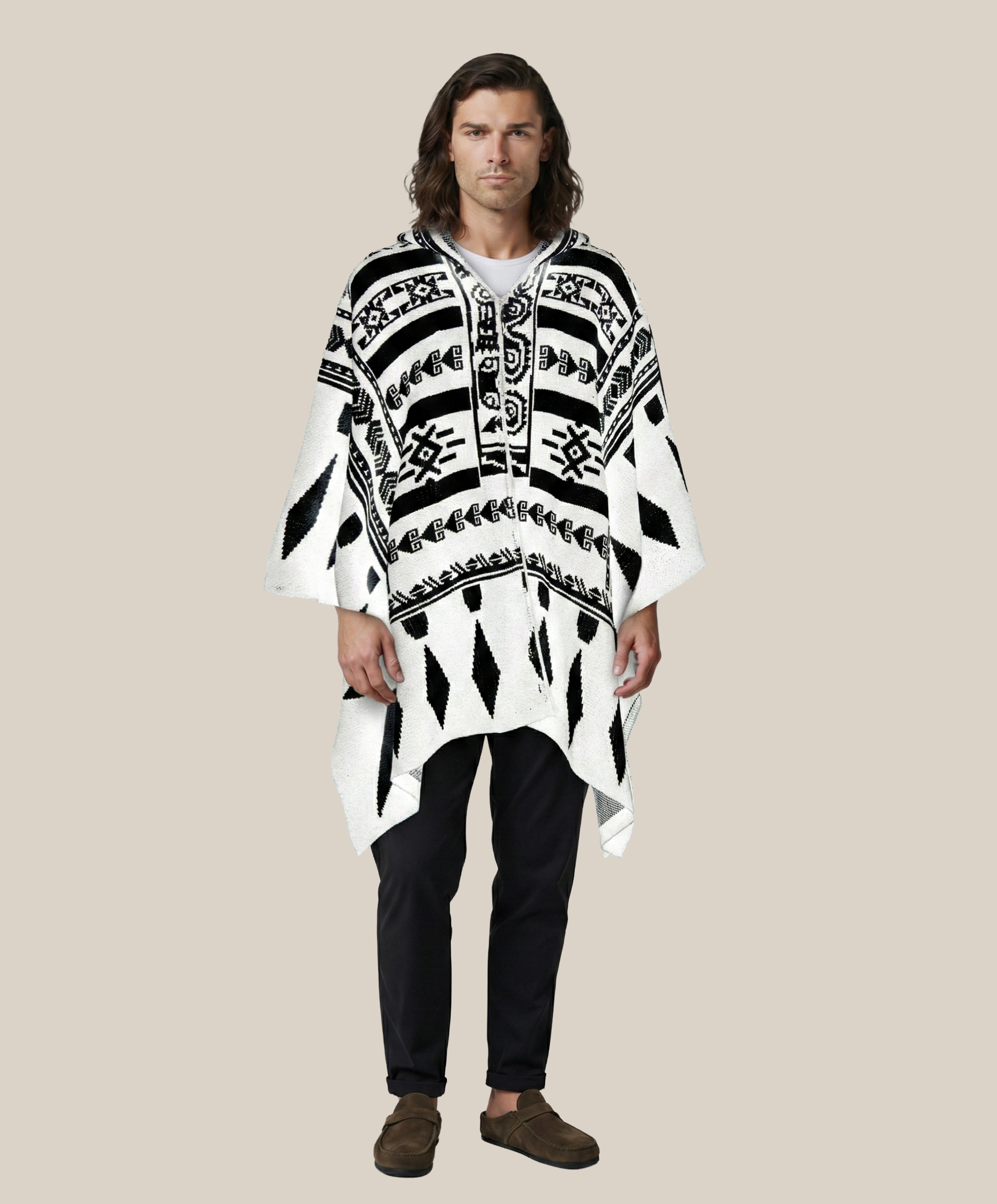 Calling Rain Hoodie Poncho