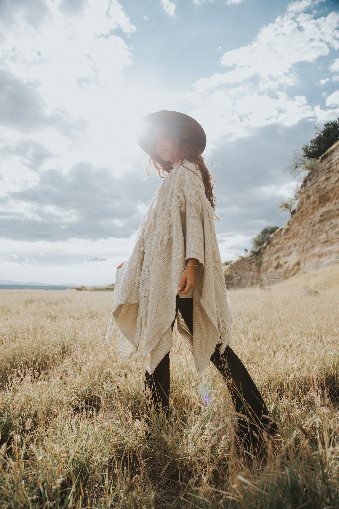 Full Moon Hoodie Poncho (Ships 10/15)