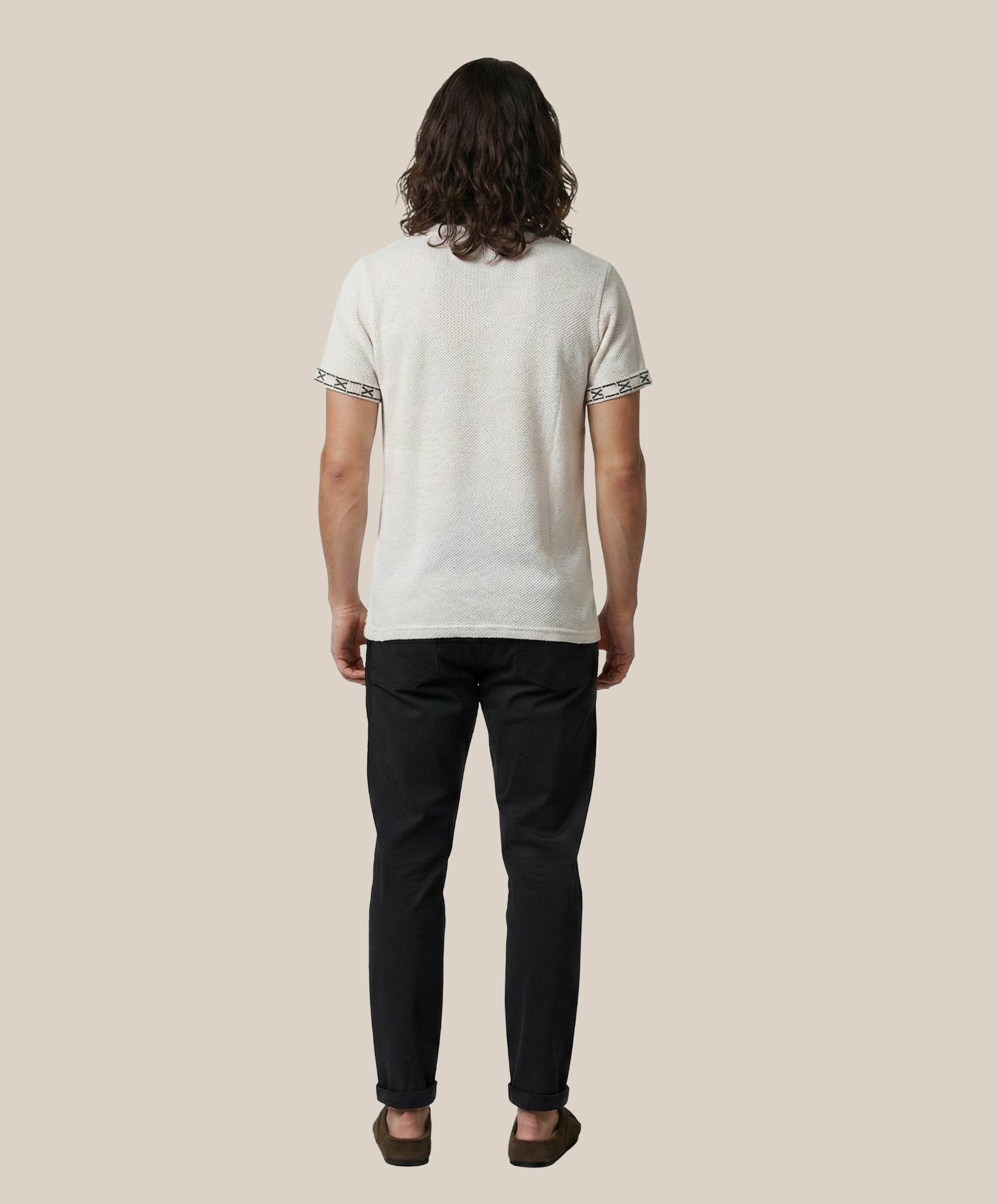 Origin Ash White Light-Knit Shirt