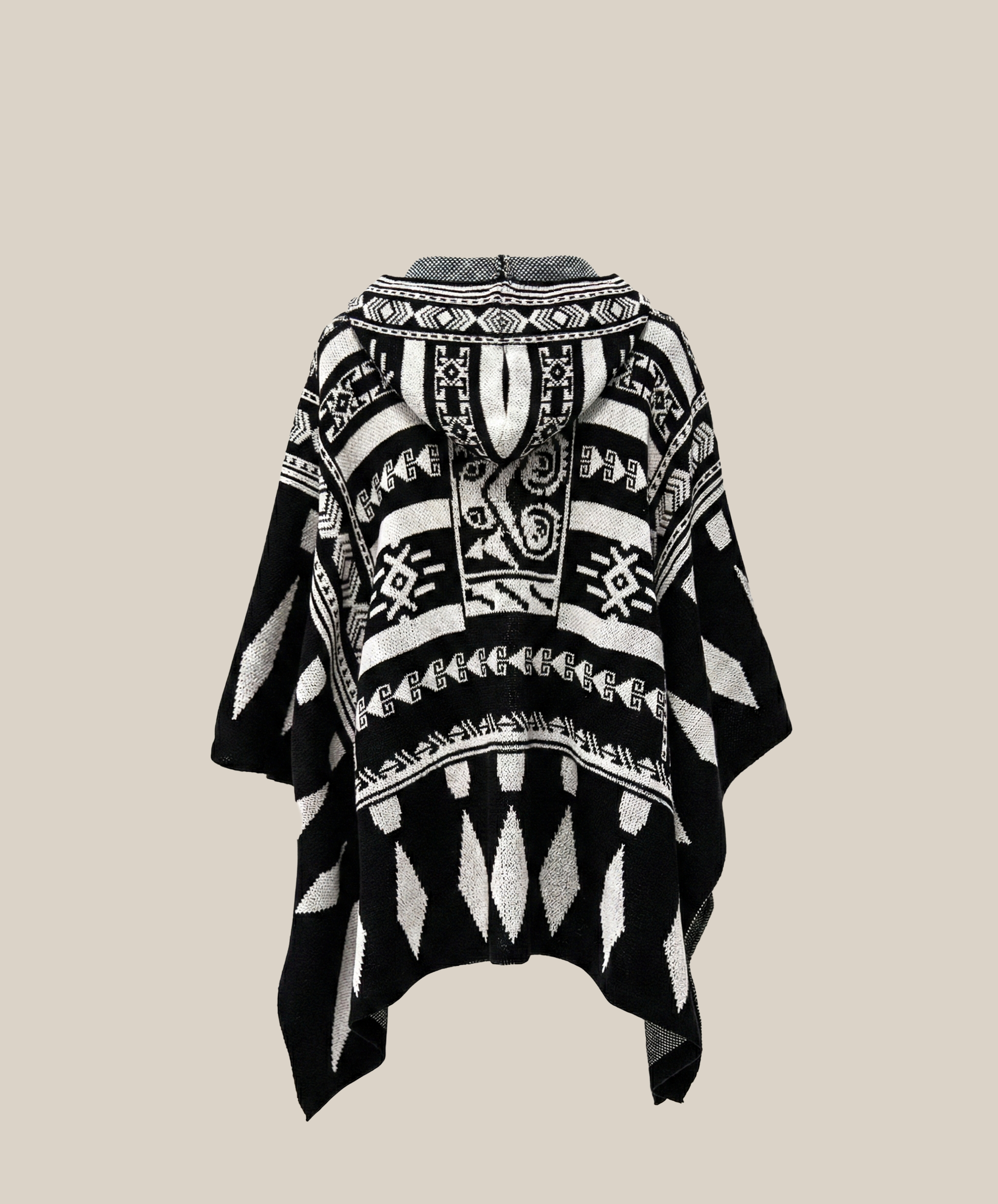 Echoes Hoodie Poncho