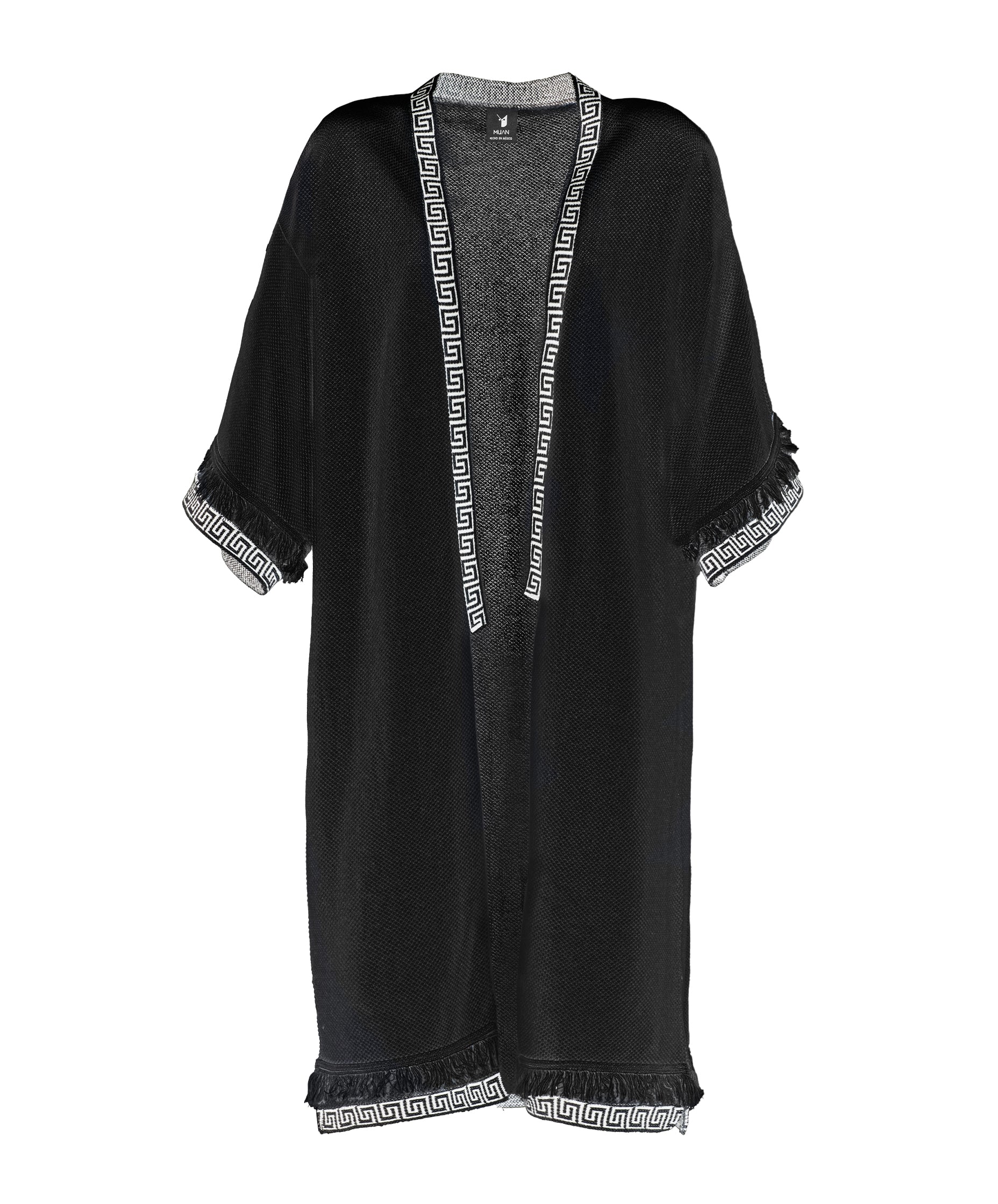 Yoru Black Cape Kimono