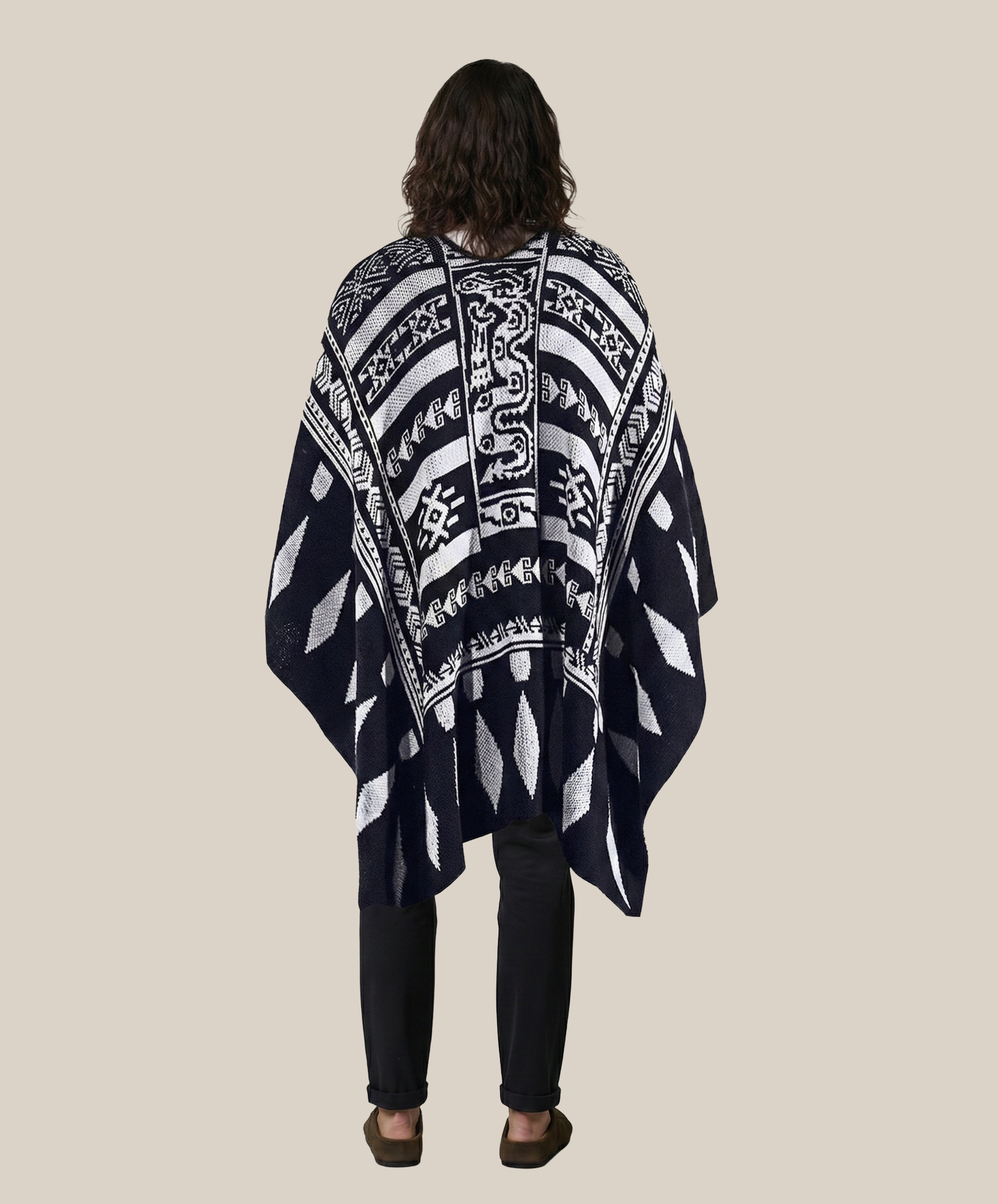 Echoes Cape Poncho