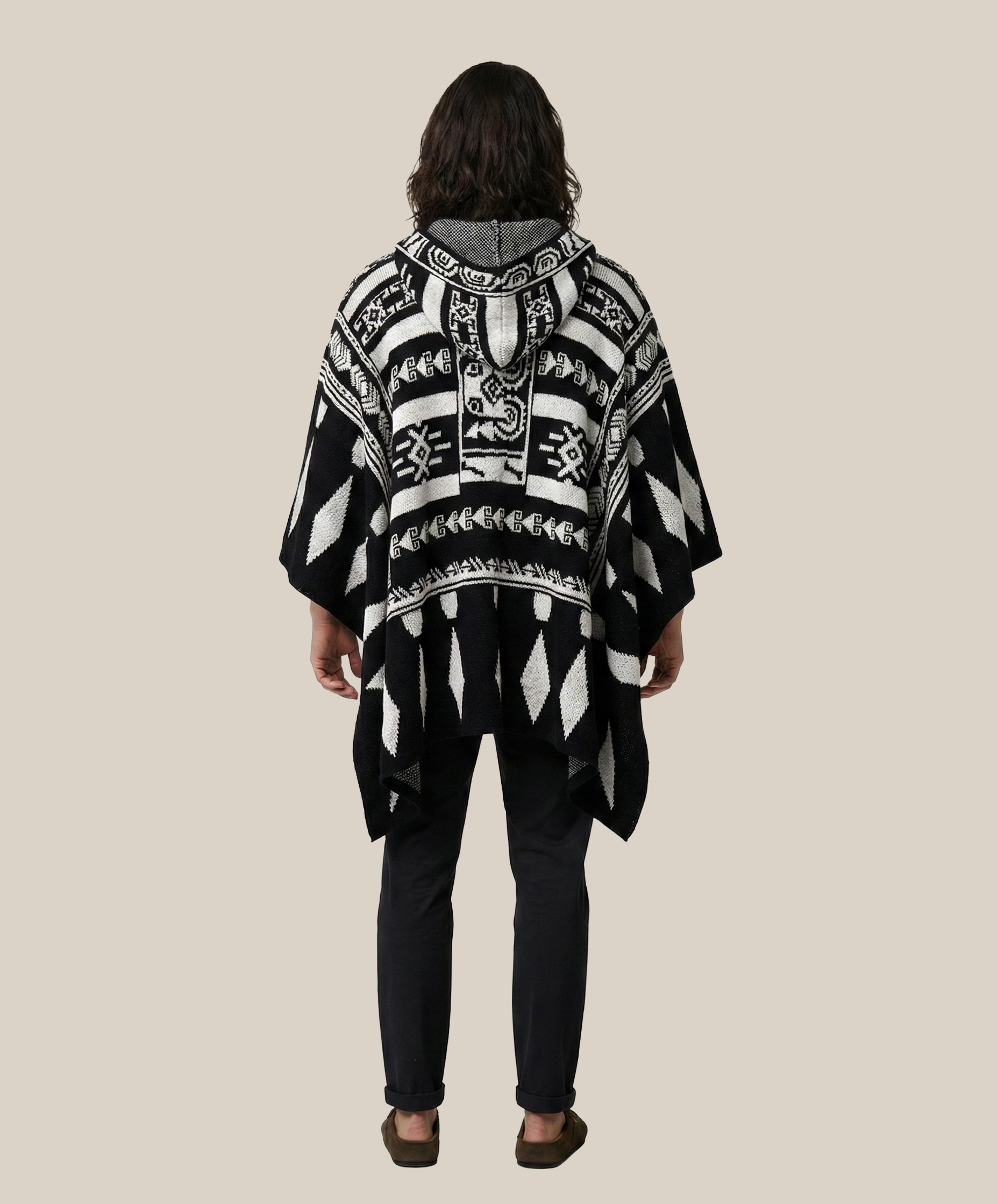 Echoes Hoodie Poncho
