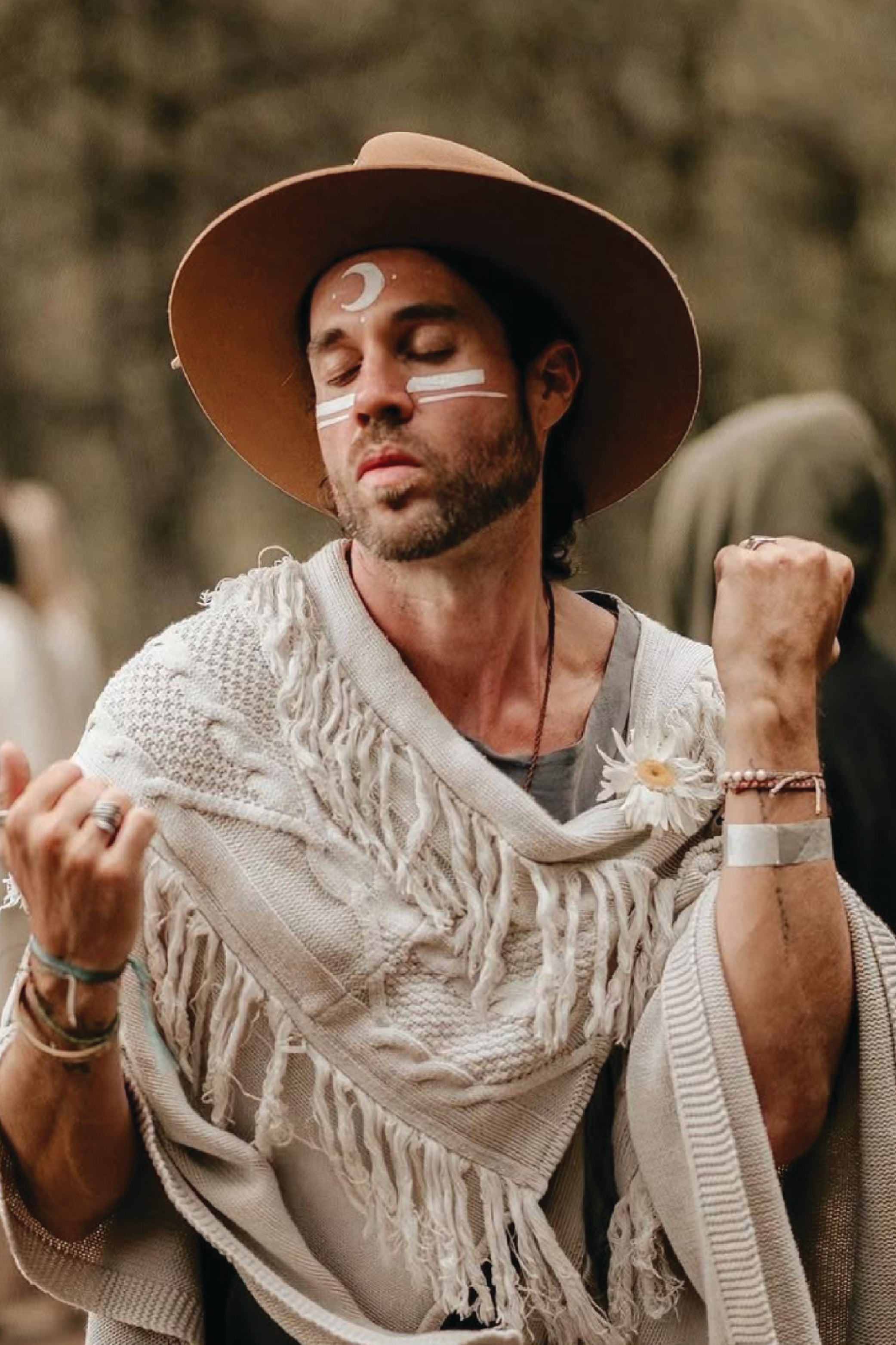 Full Moon Hoodie Poncho (Ships 10/15)