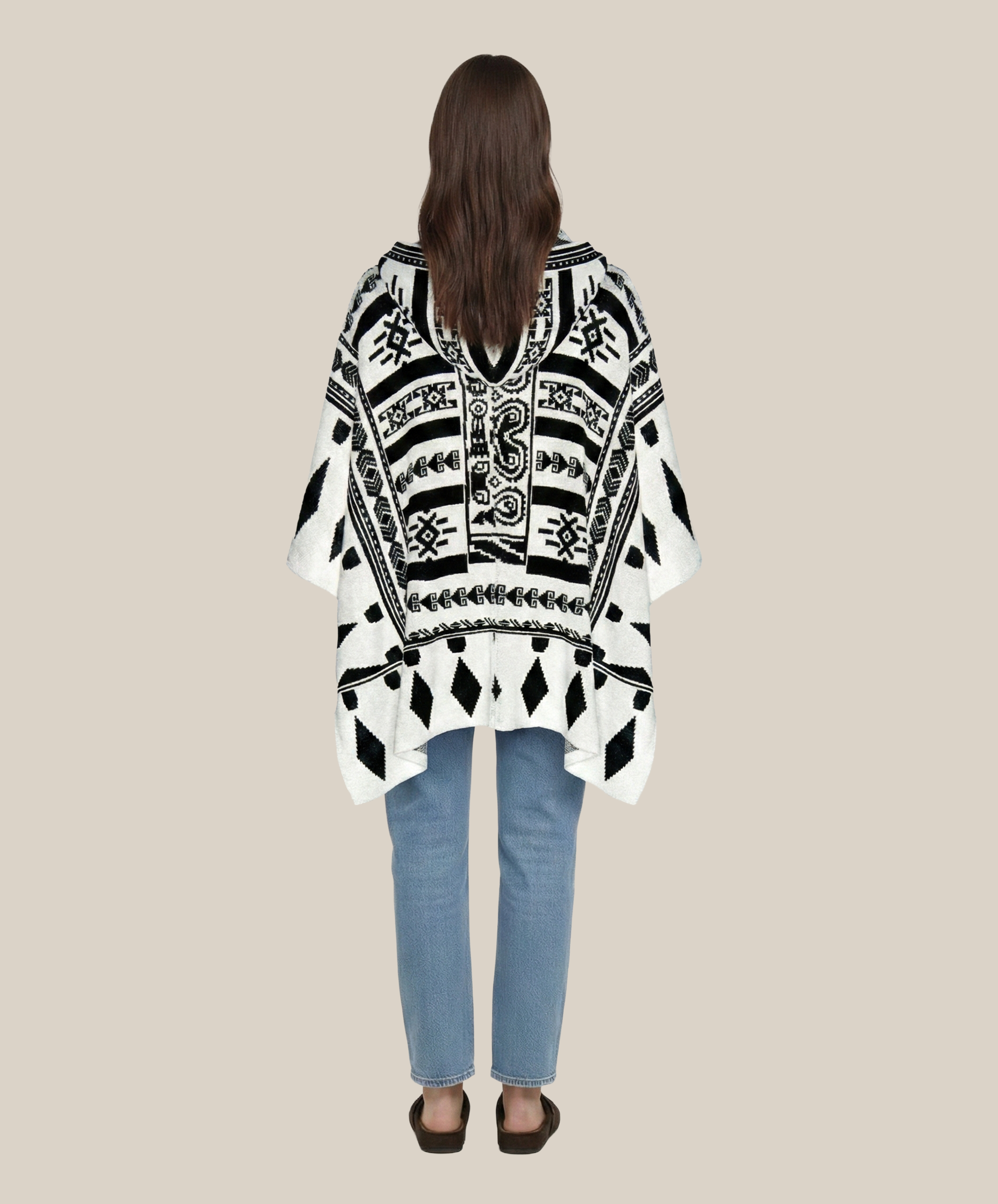 Calling Rain Hoodie Poncho