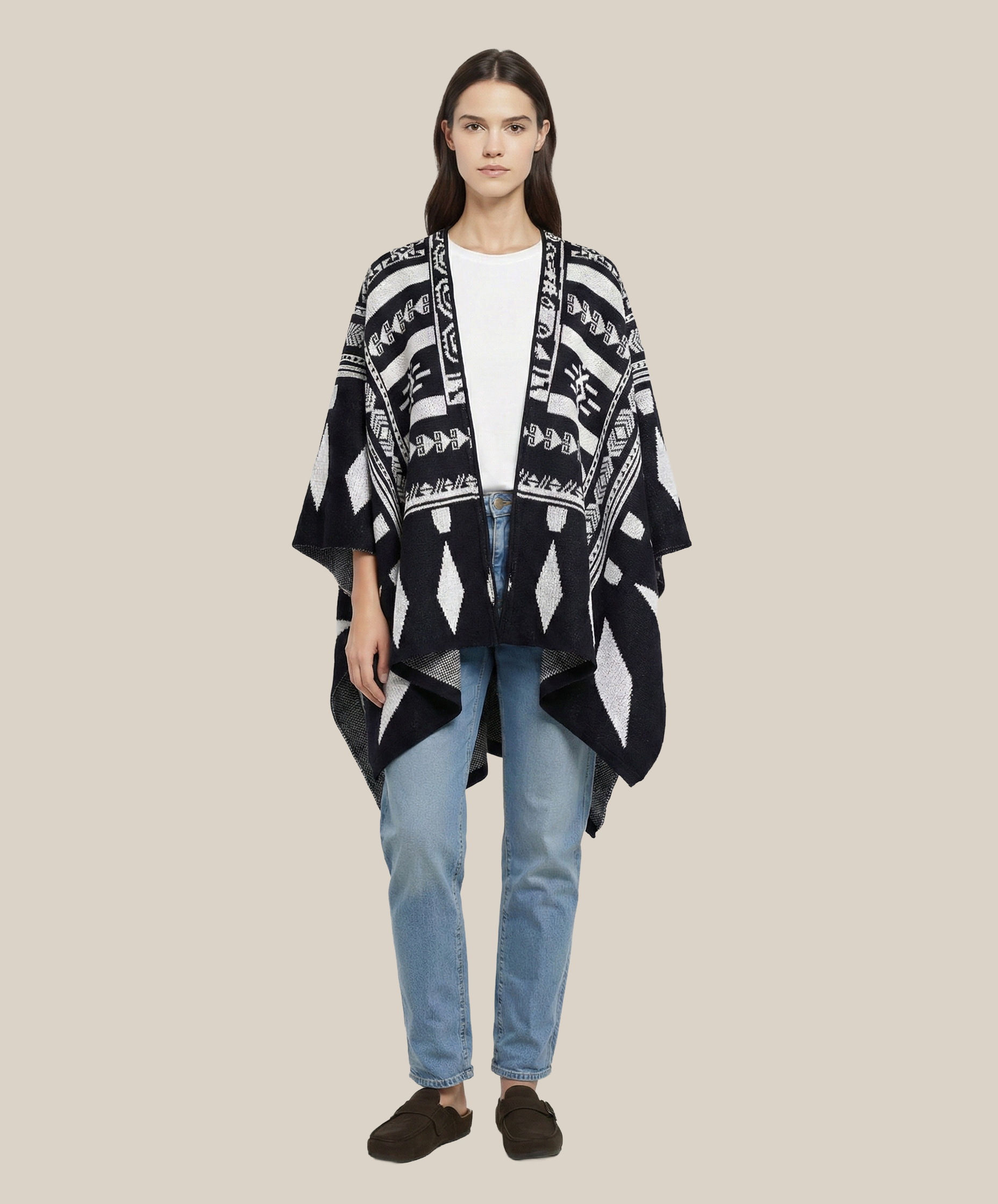 Echoes Cape Poncho