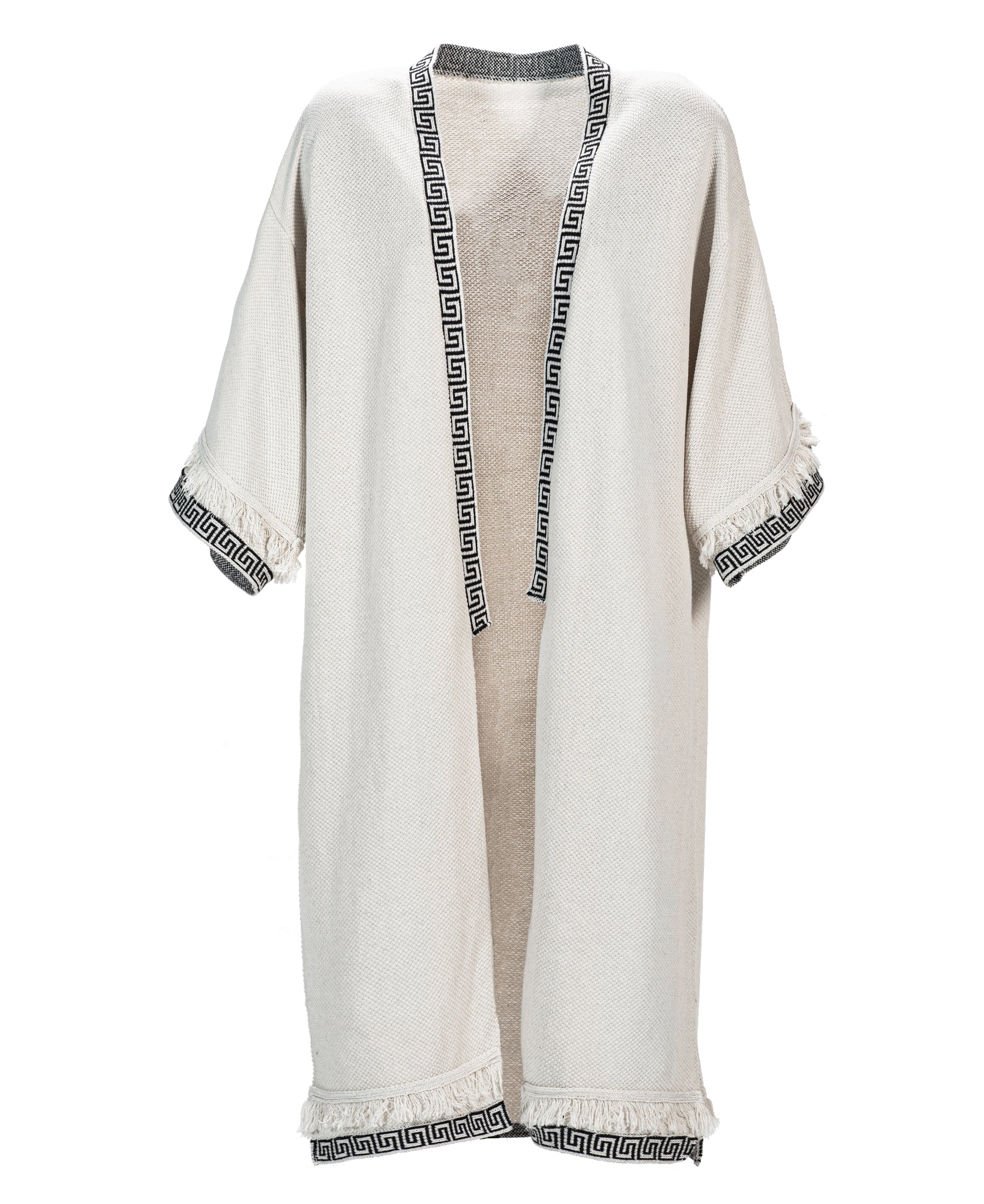 Yoake Ash White Cape Kimono (Ships 10/15)