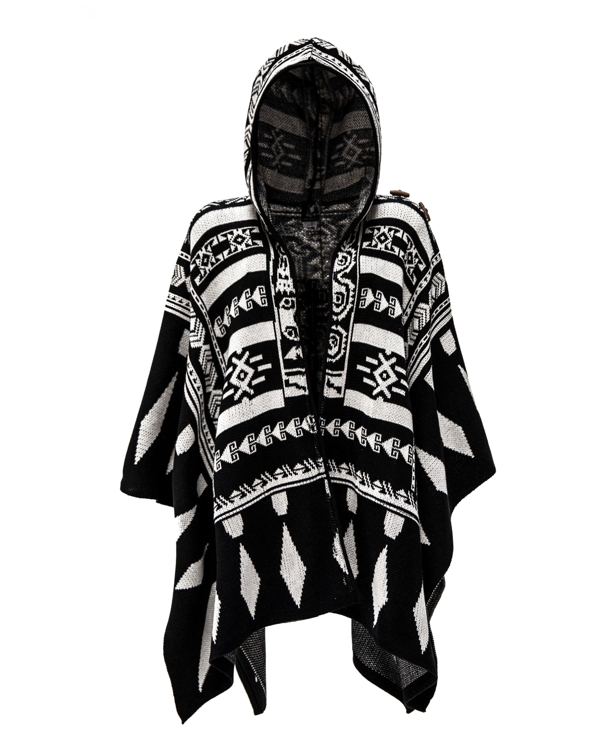 Echoes Hoodie Poncho