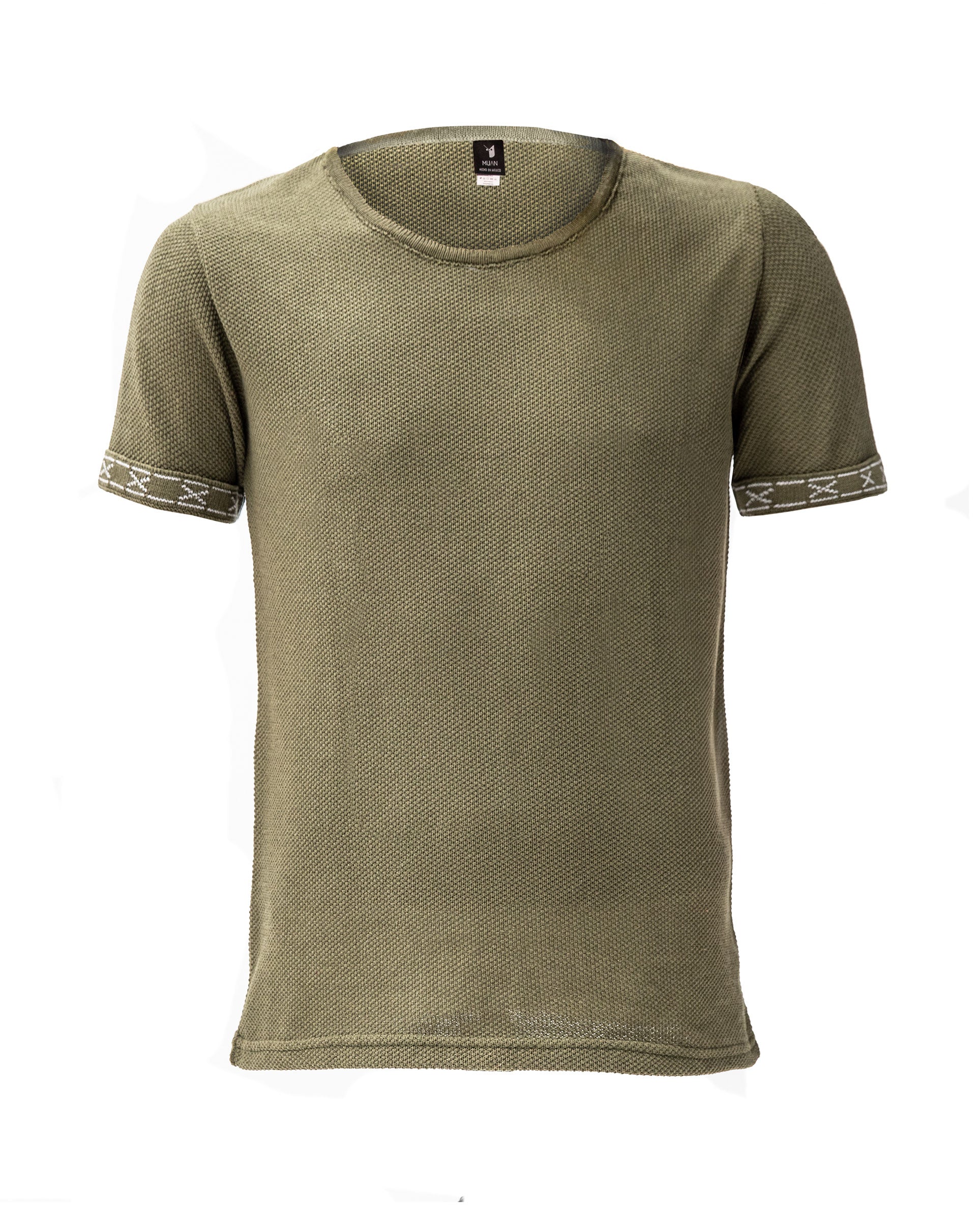 Root Moss Green Light-Knit Shirt